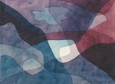 Mountain and Synthetic Air by Paul Klee