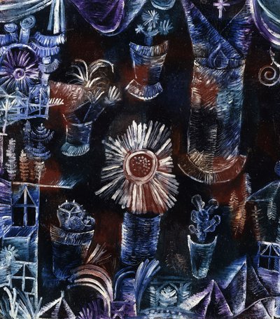 Still-Life with Thistle by Paul Klee