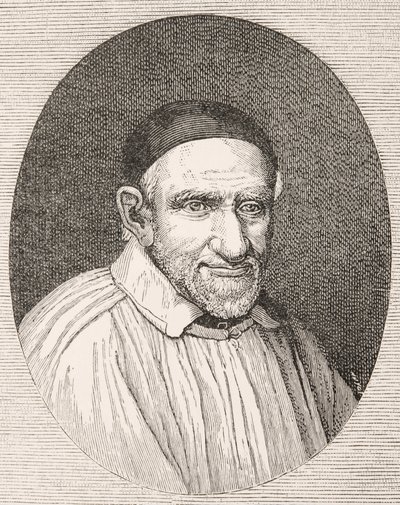Saint Vincent de Paul, French Catholic Priest and Saint (after a work by Simon Francois) by Paul Lacroix