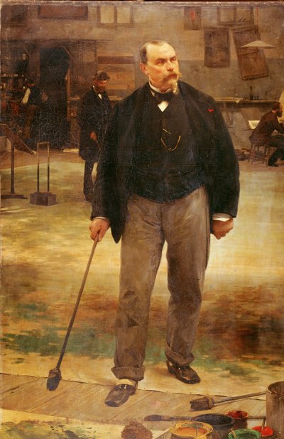 The Stage Designer Auguste Rube by Paul Mathey