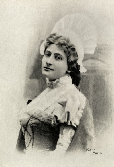 Portrait of Lucienne Breval by Paul Nadar