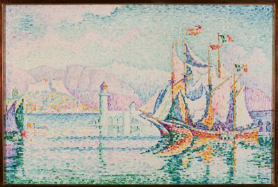 Antibes - Ranek by Paul Signac