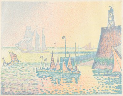 Evening by Paul Signac