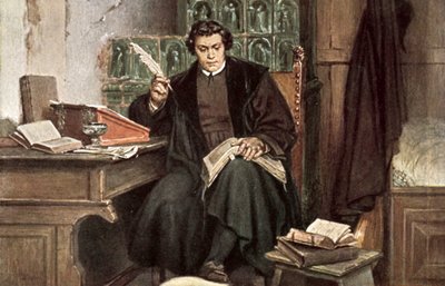 Martin Luther, May 1521 to March 1522 by Friedrich Paul Thumann