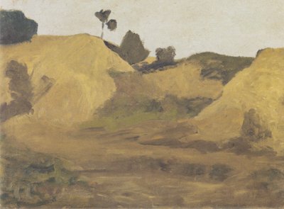 Landscape at Weyerberg by Paula Modersohn-Becker
