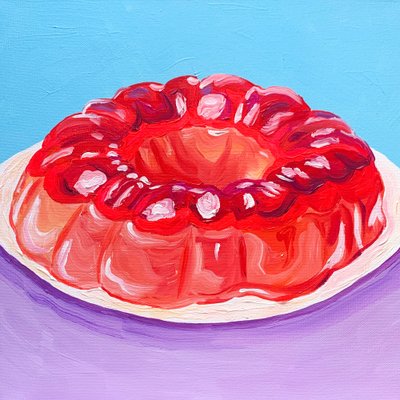 Vibrant Jello Mold by Pauline Wegman | Key and Sea Creative