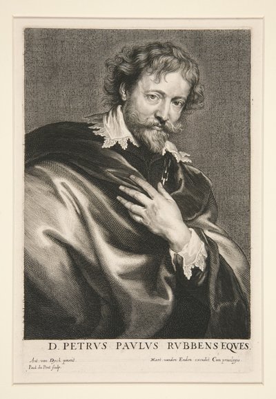 Peter Paul Rubens (1577-1640) by Paulus Pontius