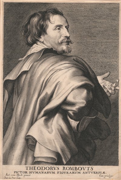Theodorus Rombouts by Paulus Pontius