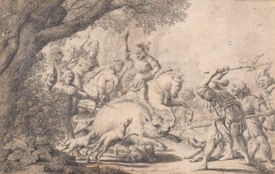 The Hunt for a Wild Boar by Paulus Potter