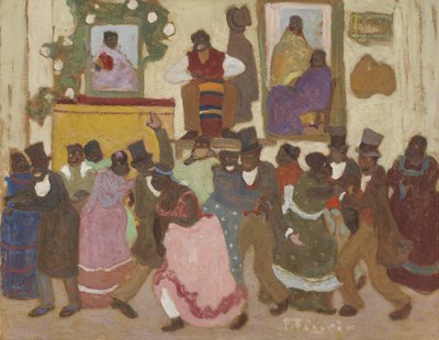 Dancing People: Candombe by Pedro Figari