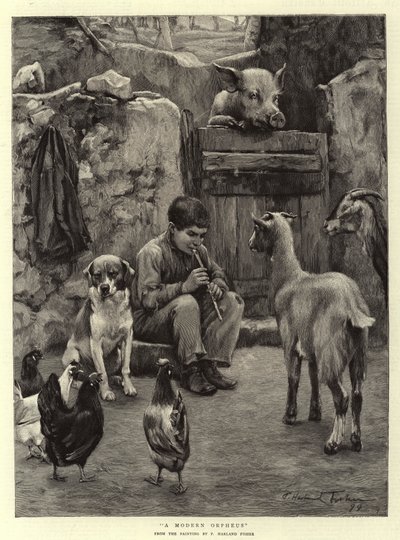 A Modern Orpheus by Percy Harland Fisher
