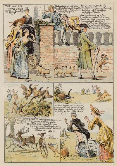The Lay of Wiry Jane by Percy Macquoid