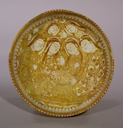 Bowl, from Kashan, Iran, Seljuk period by Persian School