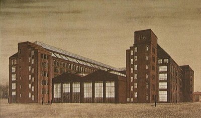 AEG High Tension Factory, Berlin by Peter Behrens
