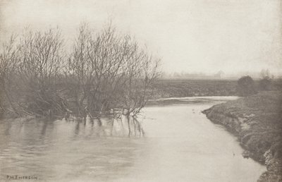 The Lea, Near Tottenham by Peter Henry Emerson