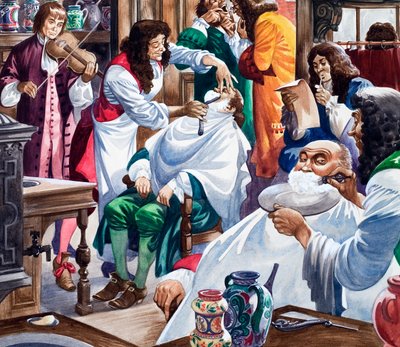 A Busy Barber-Surgeon