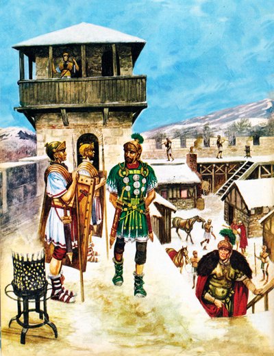 A Roman army fort in Britain by Peter Jackson