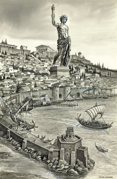 Colossus of Rhodes by Peter Jackson