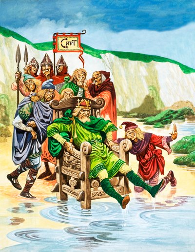 King Canute by Peter Jackson