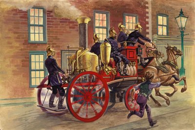 London Fire Engine by Peter Jackson