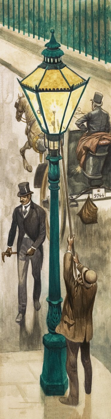 Once Upon a Time... Street lighting and lamps in Tudor times by Peter Jackson