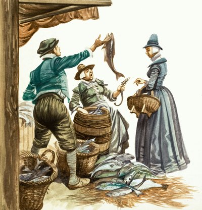 Once Upon a Time... Market and Street Traders in the Tudor Age by Peter Jackson