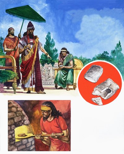 Record-keeping in ancient days by Peter Jackson