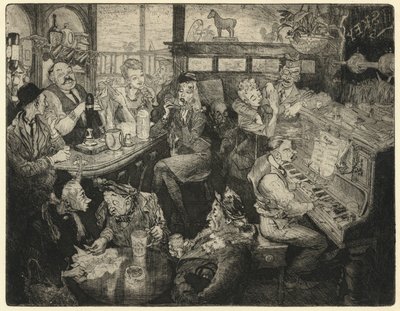 Scene in a Public House by Peter Jackson
