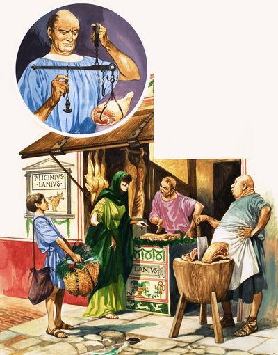 The History of Our Wonderful World: Roman Shops by Peter Jackson