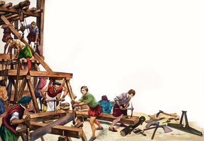 The Wonderful Story of Britain: Building a Tudor House by Peter Jackson