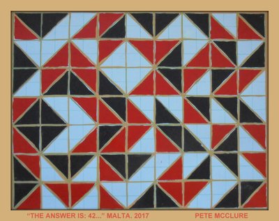 ANSWER IS 42. MALTA by Peter McClure