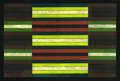Striped Triptych No.6, 2003 by Peter McClure