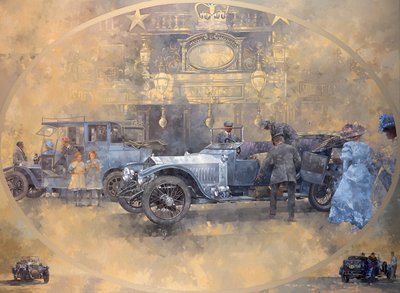 Departure for Christmas by Peter Miller