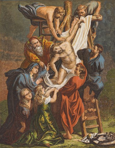 Descent of Jesus Christ from the Cross by Peter Paul (after) Rubens