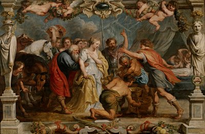 Briseis Restored to Achilles by Peter Paul Rubens
