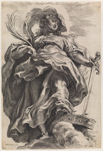 Saint Catherine by Peter Paul Rubens