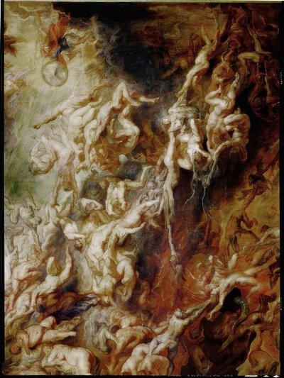 The Fall of the Damned by Peter Paul Rubens