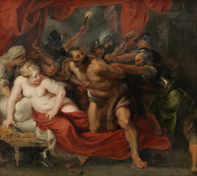 The Capture of Samson by Peter Paul Rubens