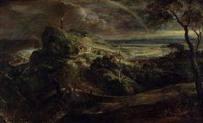Landscape with the Shipwreck of Paul by Peter Paul Rubens