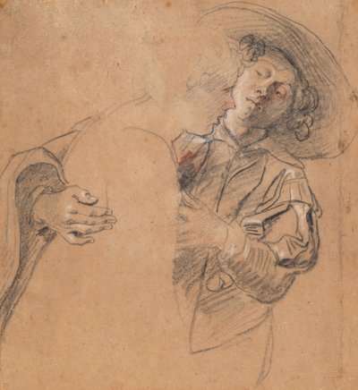 Young Man Embracing a Young Woman by Peter Paul Rubens