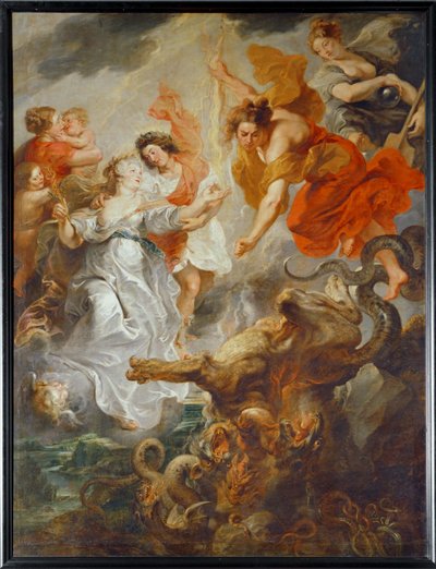 The Perfect Reconciliation of the Queen and Her Son by Peter Paul Rubens