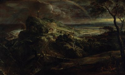 Landscape with the Shipwreck of Paul (?) by Peter Paul Rubens