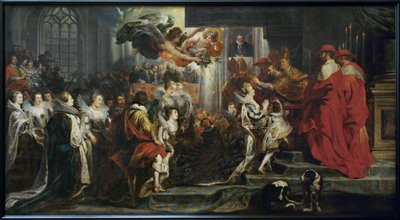 The Coronation of Marie de Medicis at St. Denis by Peter Paul Rubens