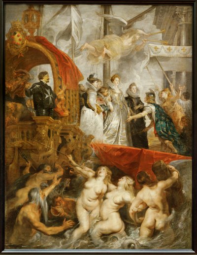 The Landing of Marie de Medicis at the Port of Marseille by Peter Paul Rubens