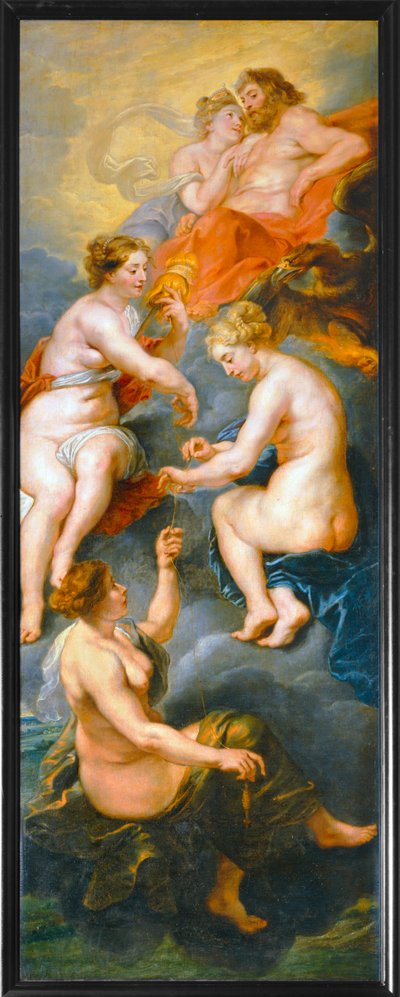 The Fates Spinning the Destiny of Queen Marie de Medicis by Peter Paul Rubens