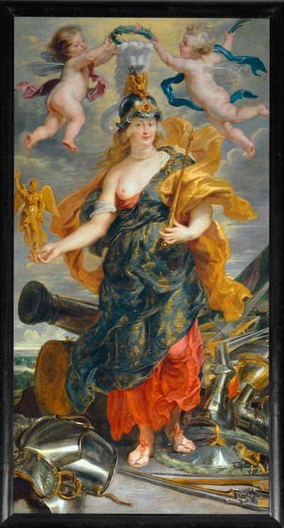Marie de Medicis as Triumphant Queen by Peter Paul Rubens