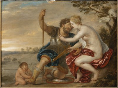 Mars, Venus and Cupid by Peter Paul Rubens