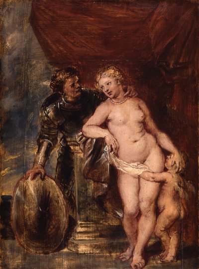 Mars, Venus, and Cupid by Peter Paul Rubens