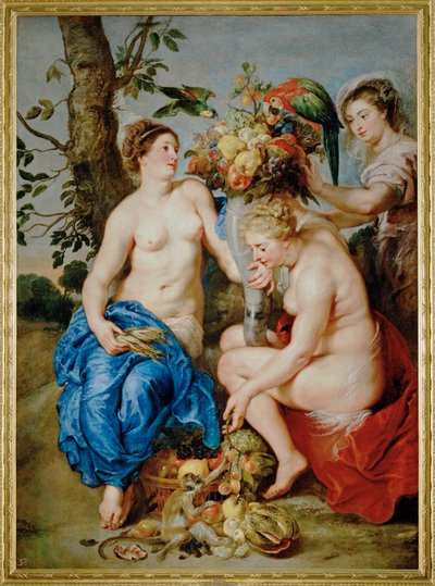 P. P. Rubens and Frans Snyders by Peter Paul Rubens