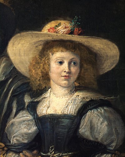 Rubens and His Second Wife Helene Fourment in the Garden by Peter Paul Rubens